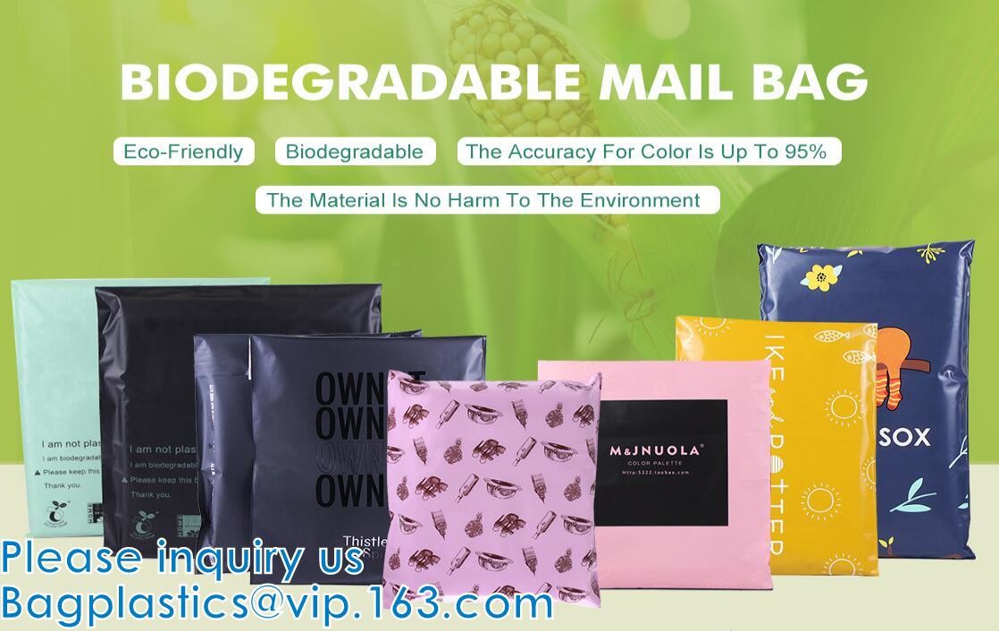 100% Recycled Compostable Mailer Bag Poly Mailers With Eco Friendly Packaging Envelopes Supplies Mailing Bags