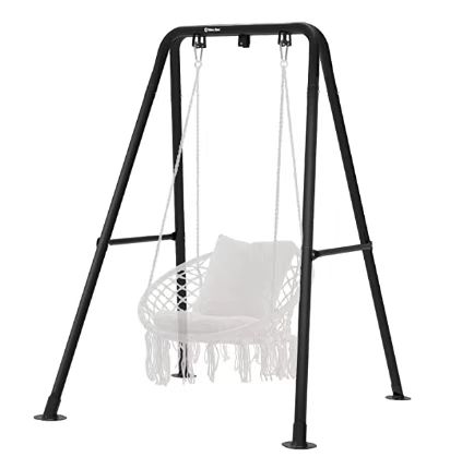 Sturdy Portable Hammock Chair Stand for Easy Hanging in Outdoor and Indoor Areas