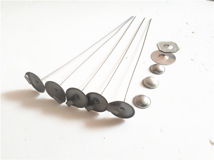 US Standard Stainless Steel Lacing Anchors With 22mm Dia Aluminum Dome Caps