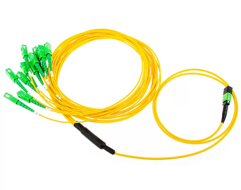 SM MPO Breakout Patch Cord G657B 12 Core Single Mode