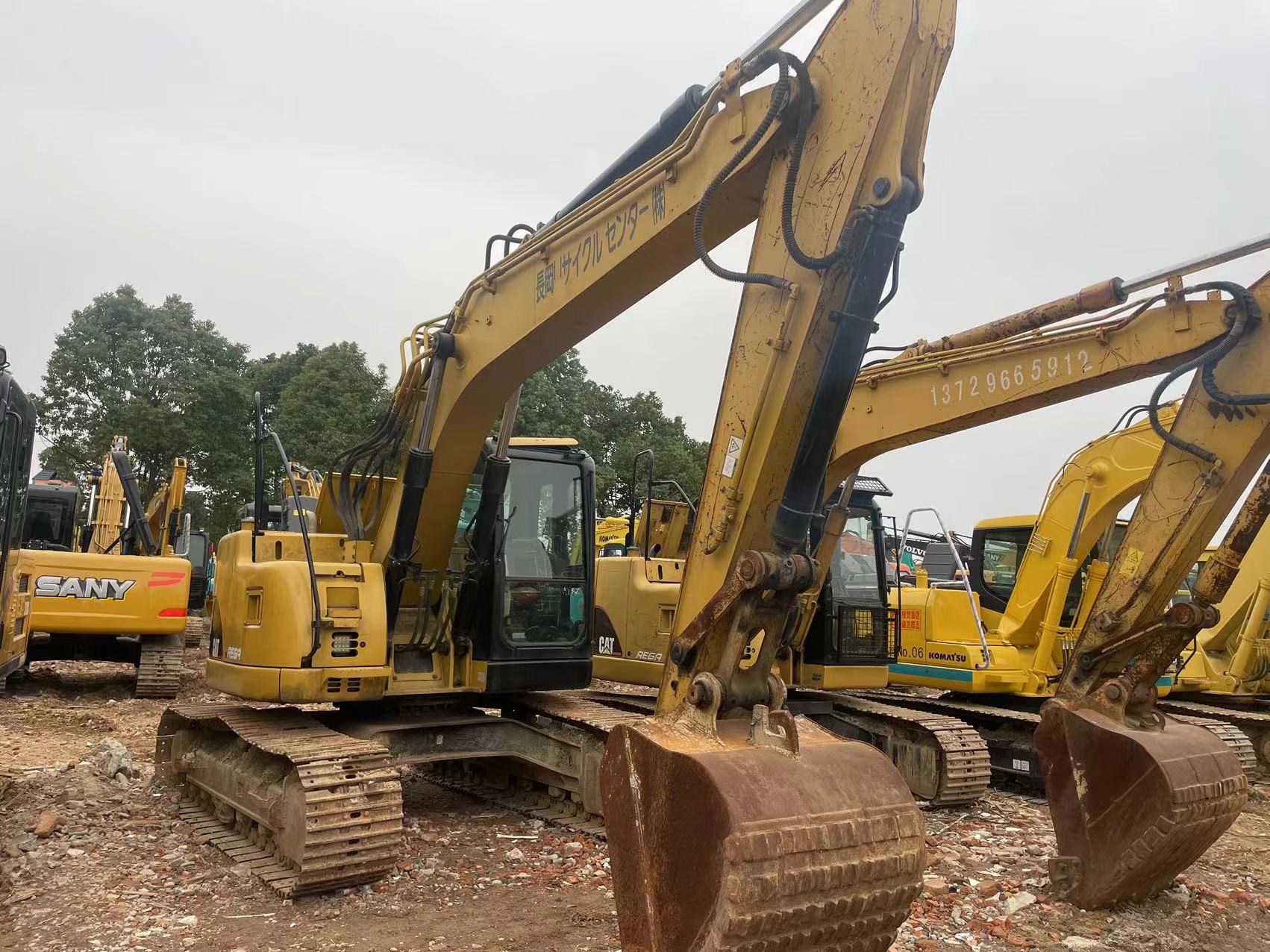 excav caterpillar CAT 313C excav used cat caterpillar excav