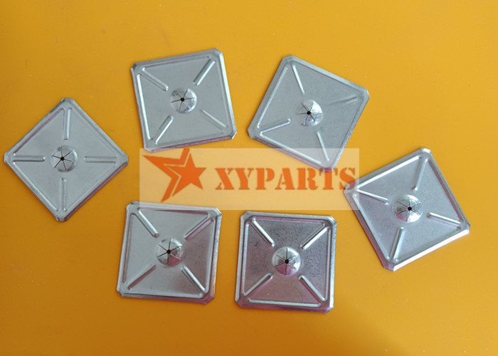 64mmx64mm Stainless Steel Square Self Locking Washer For Fixing Insulation Pin