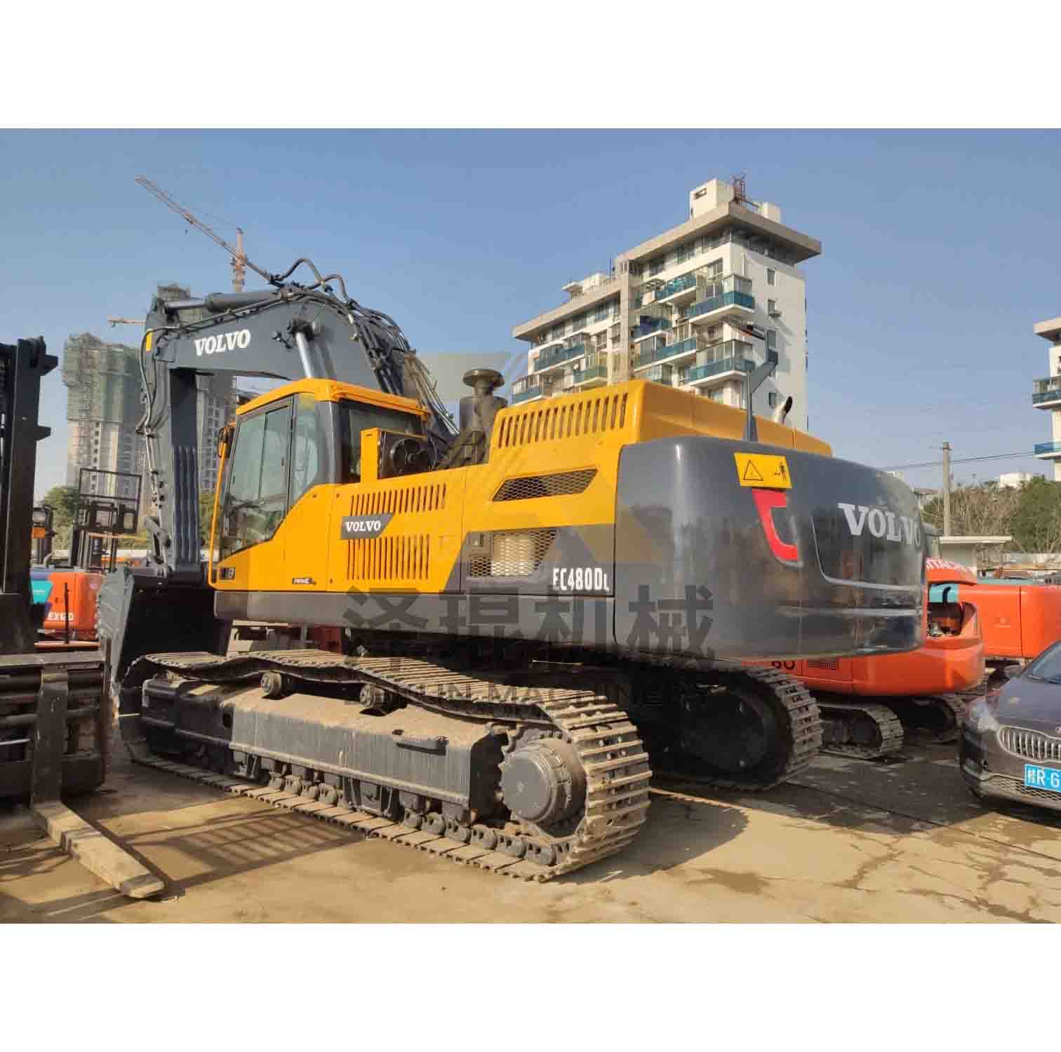 Used VOLVO EC480DL Excavator 270KW Power and 1.77 3.8 m3 Bucket Capacity