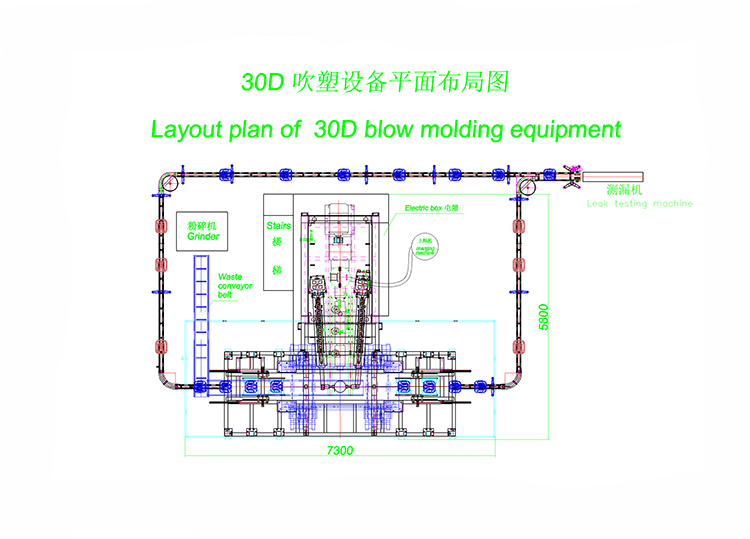 380V - 440V Multi Layer Blow Moulding Machine , Servo Blow Molding Machine
