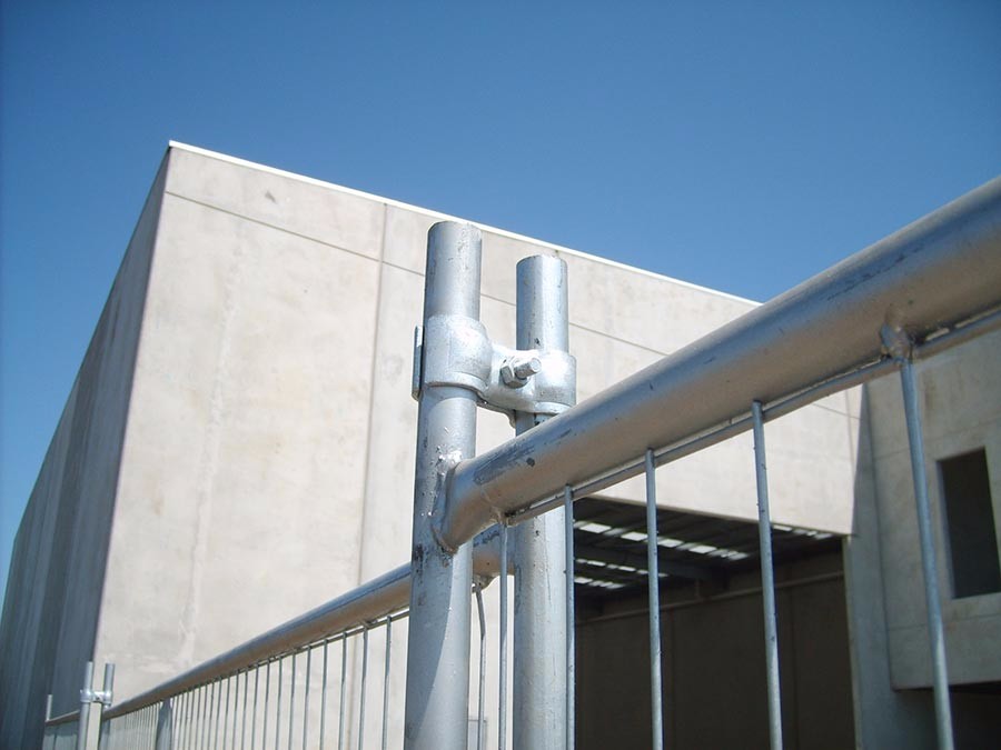 42 Microns Quick Temporary Fence , Temporary Chain Link Fence Rental