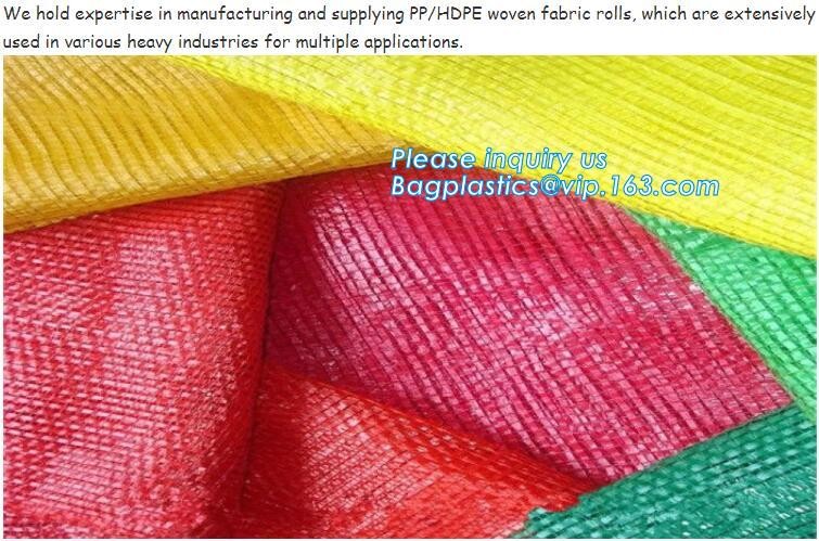 Reusable Solid Shopping Bag String Grocery Bag Shopper Cotton Tote Mesh Net Woven Portable Durable Shopping, BAGEASE