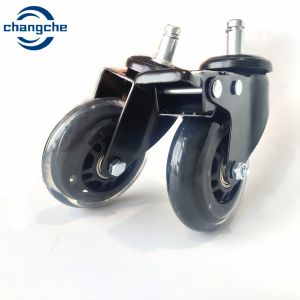 Threaded Stem Roller Wheel Casters Industrial 25mm Wheel Width