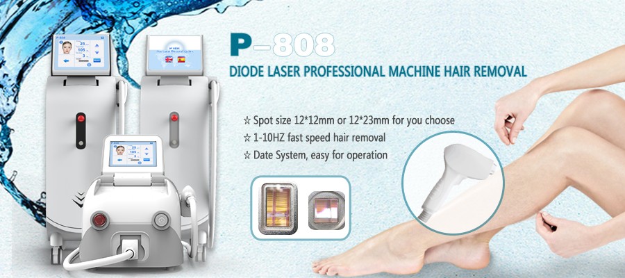2017 Germany import 808nm diode laser hair removal, permanent hair removal machin