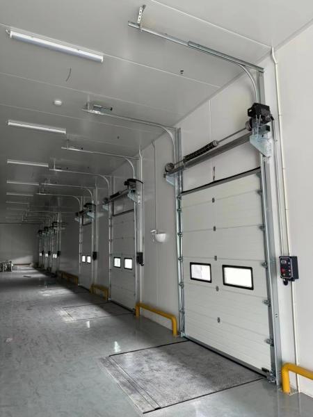 Overhead sectional door is one of most widely used among in industrial doors at