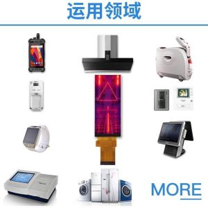 3.5 Inch Bar Type TFT Display, 340x800 Resolution, 40 Pins 3SPI+RGB Interface