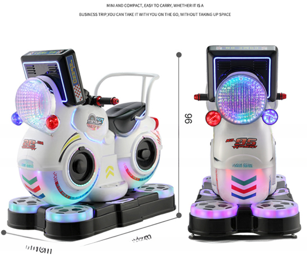 Dreamland coin operated kids moto game machine arcade video game machine children MP5 kiddie rides