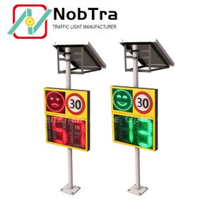  Modulation Method W Waveform Detects Moving Vehicles Solar Powered Radar Speed Signs with Customizable Integrated Radar Manufactures
