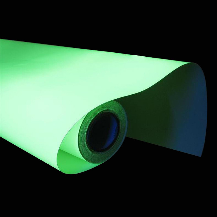 Light Green Glow In The Dark Vinyl Film for Luminous Tape