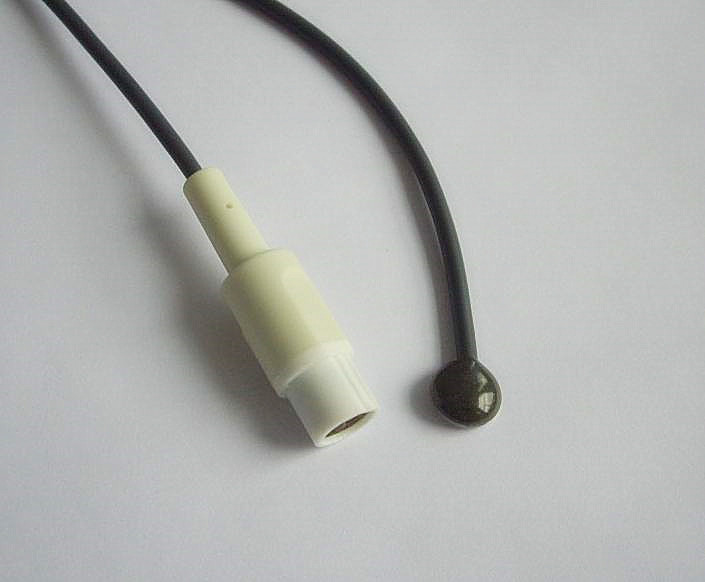 Siemens 7 Pin Adult Skin Medical Temperature Probe 3M Length Black