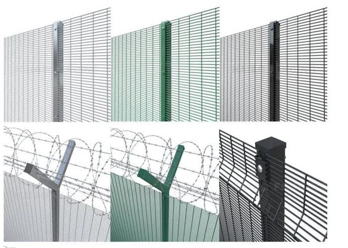 4mm Wire Diameter 358 Anti Climb Fence Welding Wire Mesh Fence