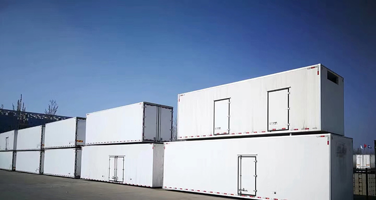 FRP-XPS Special Transportation Refrigeration Truck Box Body For Health Outdoor Cold Rooms