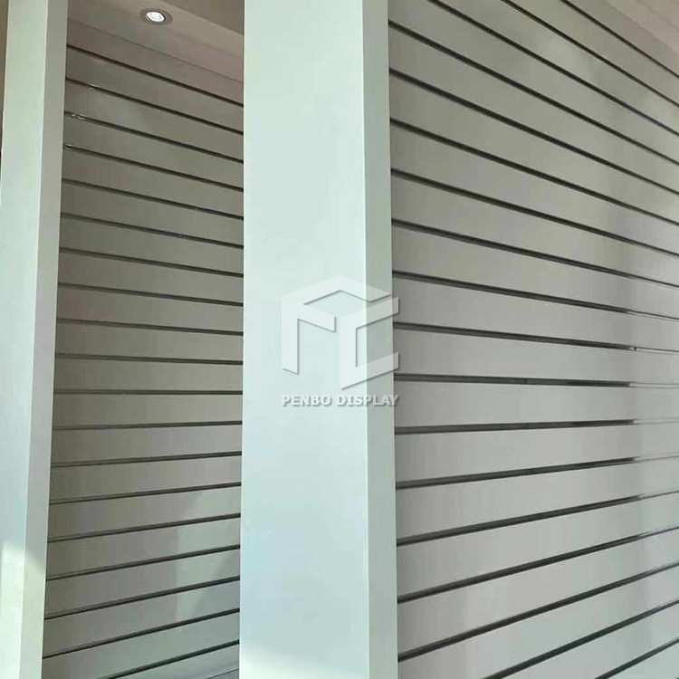 Veneered Smoke Shop Furniture Monomer Design 3mm Thick MDF