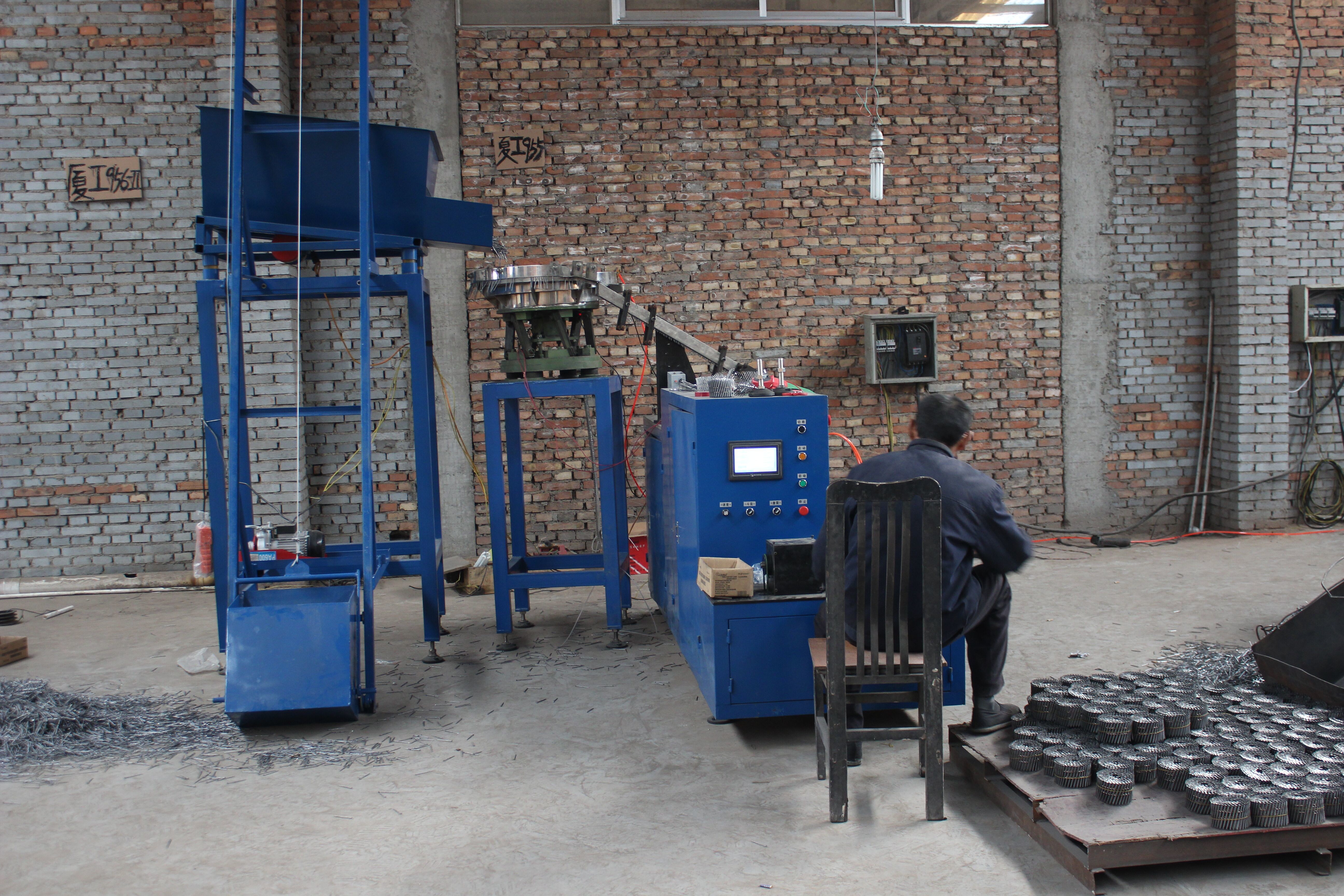 HIGH PERFORMANCE SCREW COIL NAILS MACHINE WITH FAVORABLE PRICE