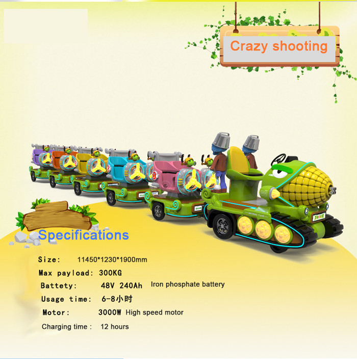 Crazy Zoo Kids Bumper Car Indoor And Outdoor Electric Train