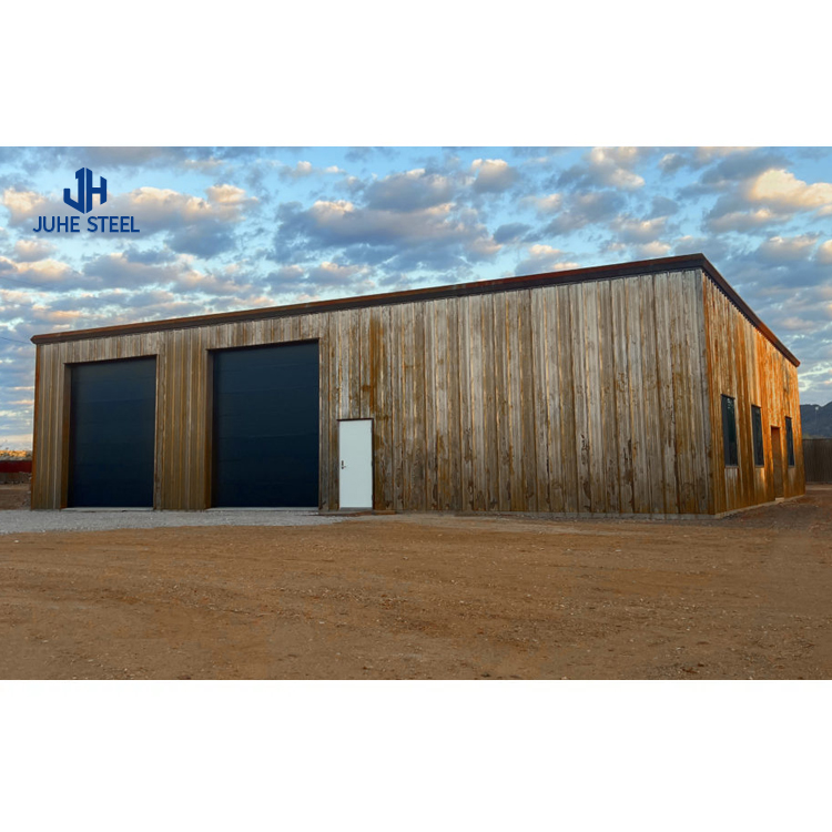 Prefabricated Steel Structure Car Garage for Steel Structural Steel Frame Workshop