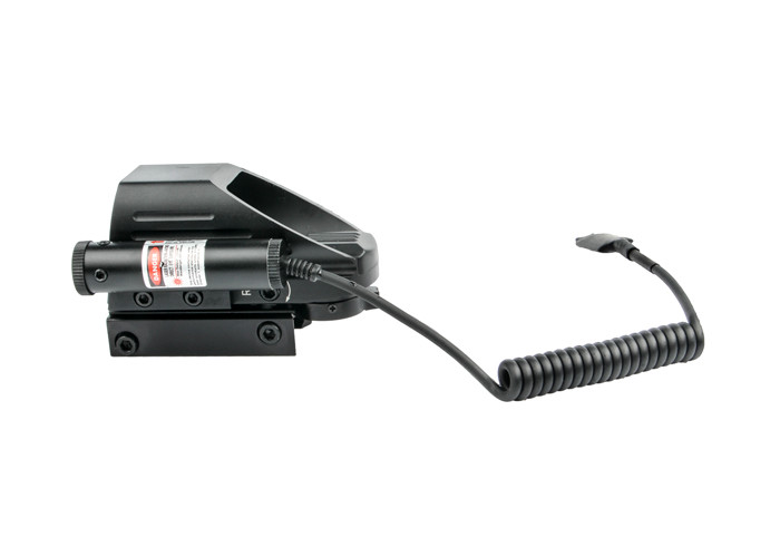 Red Laser Holographic Reflex Scope 0.2kg Light Weight Fully Adjustable Windage
