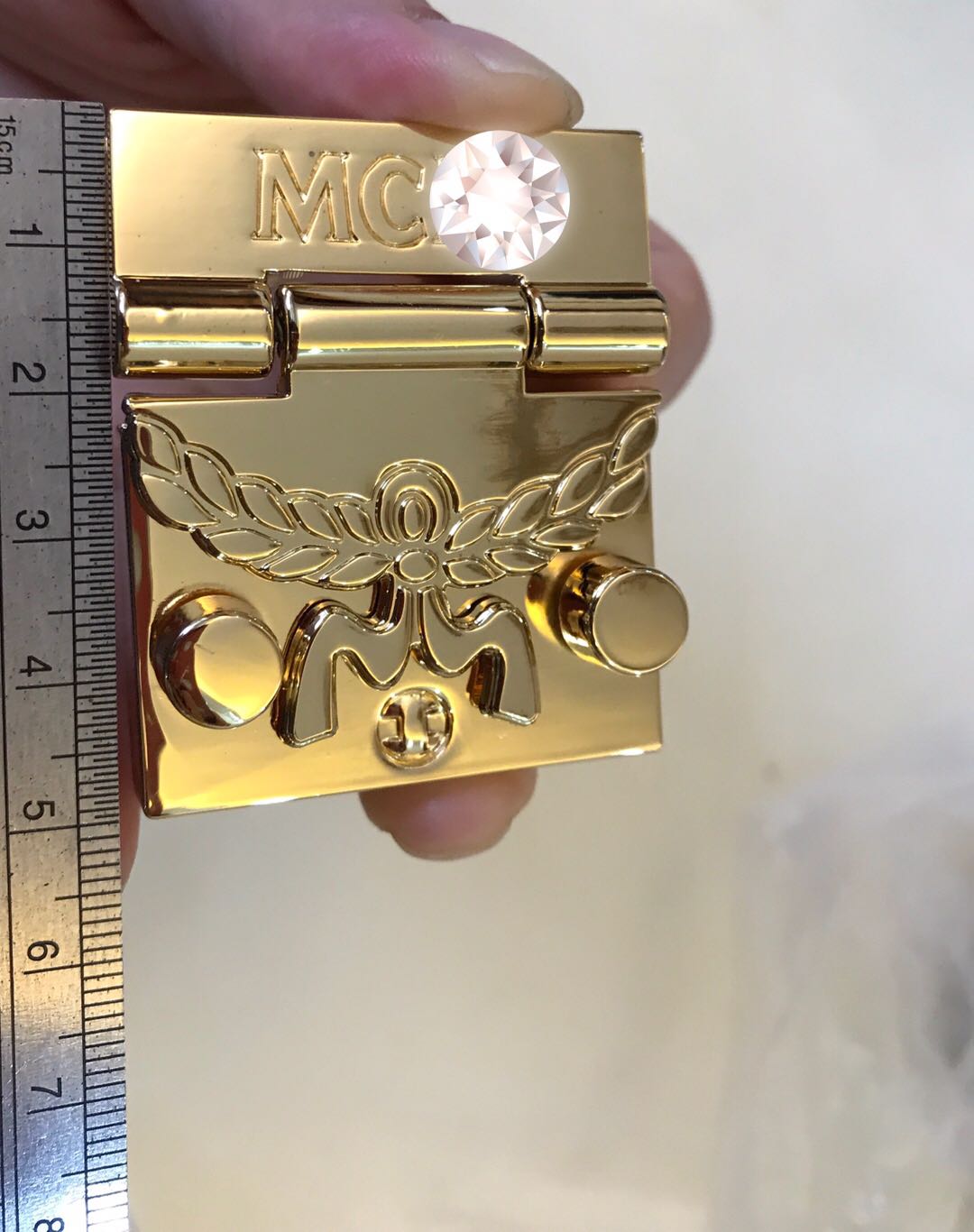 Ornament Metal Bag Twist Lock Purse Hardware Dustproof L8cm