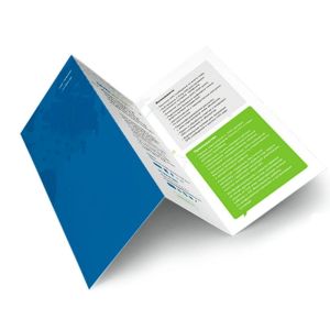 Custom Full-Color Durable Cardboard Magazine Book Coated Paper Brochure