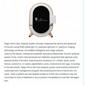 64GB Android Skin Scanner Analysis Device 12 Skin Problem Detected