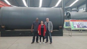 30TPD Waste Engine Oil Refining to Diesel Distillation Equipment in 150 Square Meters