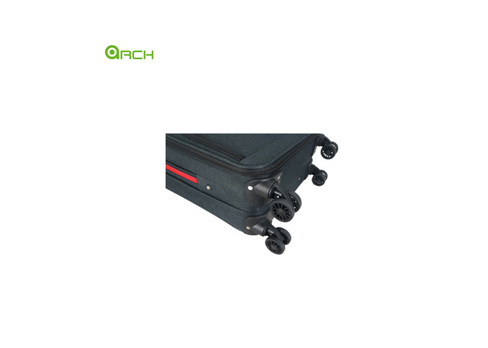 Economic Trolley Travel Luggage Bag with Spinner Wheels and Two Front Pockets