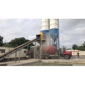 Advanced HZS Concrete Batching Plant with Customized 50Hz Frequency Manufactures