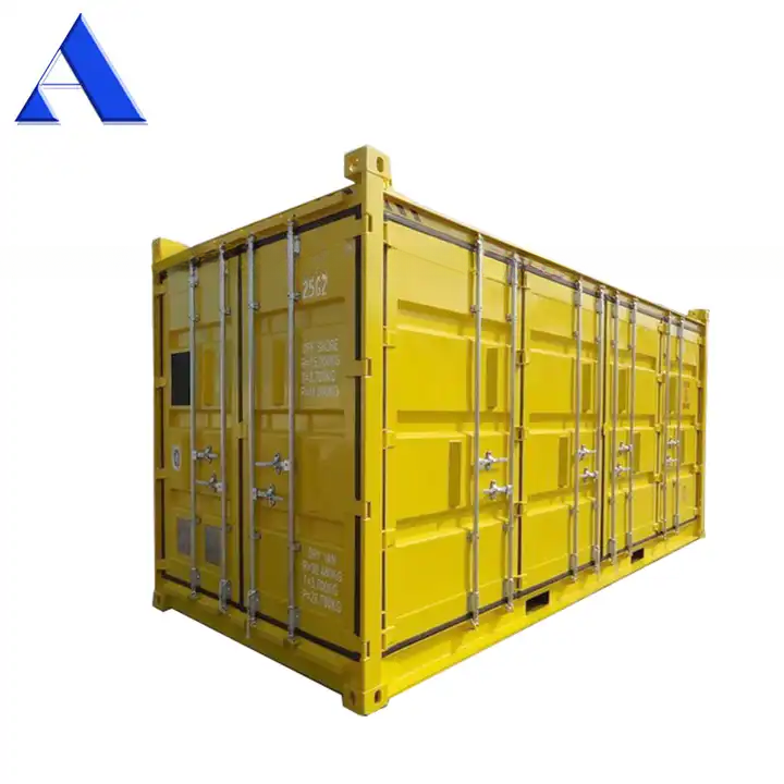 Customized DNV 2.7-1 Standard 20ft HC Dry Container 20 Feet High Cube Offshore Container with 2 Side Doors Capacity 33.5 CBM