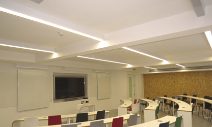 1200mm Continuous Ceiling Mounted Linear Led Lighting 5200lm LED Linear Light