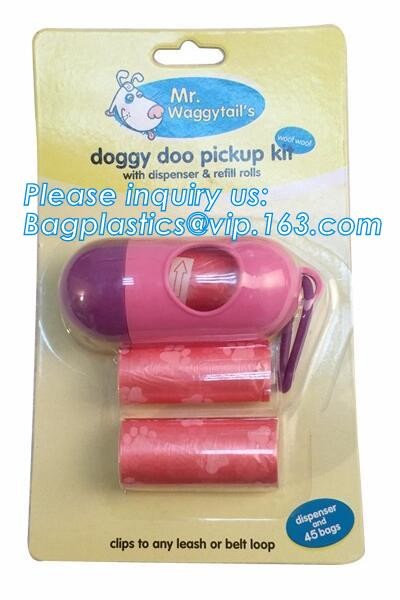 Pet Dog Eco Friendly Dog Products Disposable Trash Bags Environmental Protection