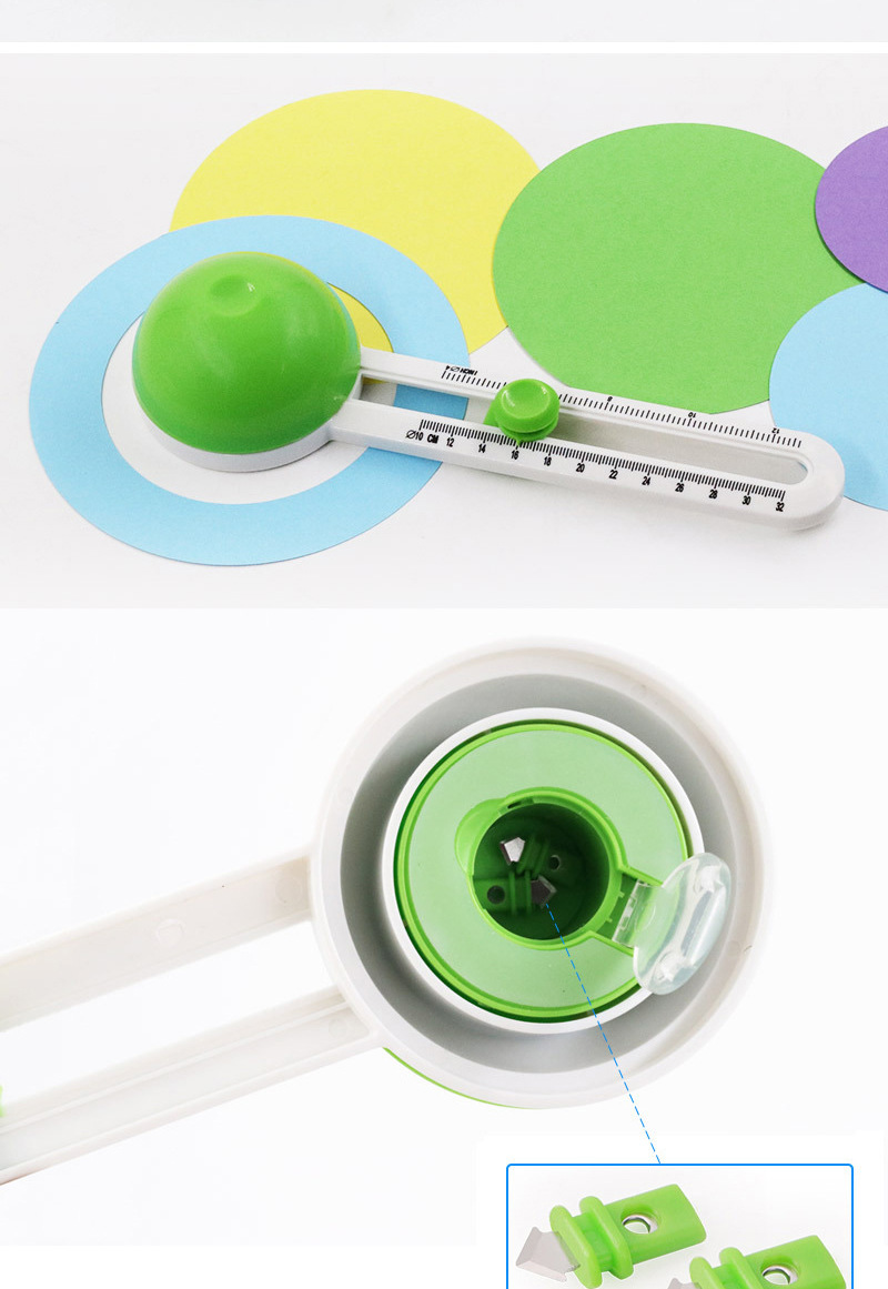 DIY Crafts Mini Rotary Circle Cutter Trimmer For Plastic and Metal Materials 22*7*4