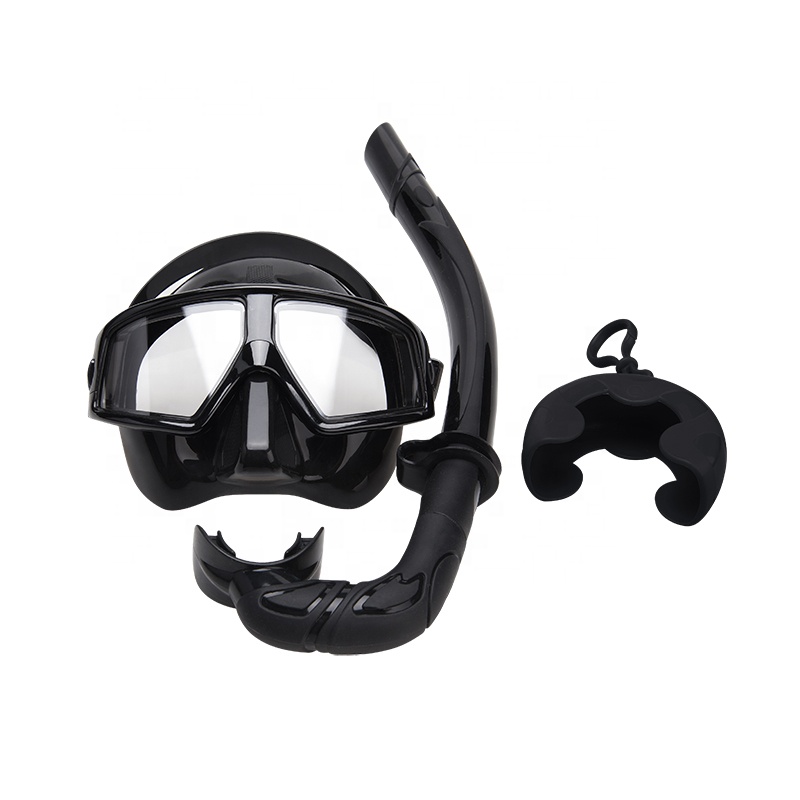 Scuba Diving Snorkel Set Adults Swimming Goggle Mask Combo