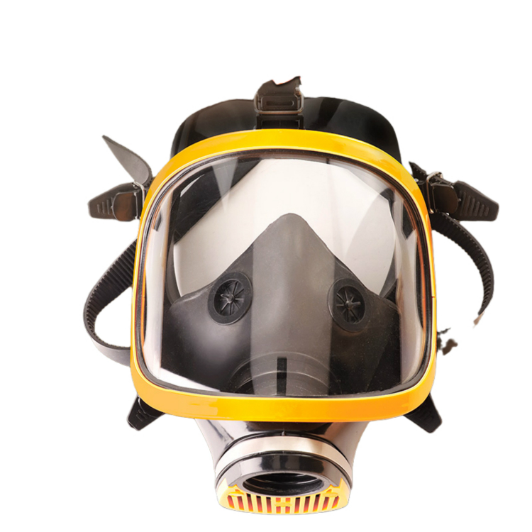 Puda gas mask Gas mask, with double filter box model 410