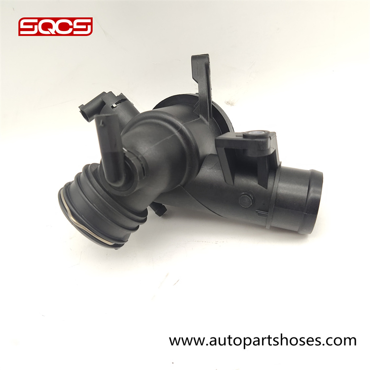 W204 Engine Cooling Thermostat Housing For Mercedes Benz C200 C300 6512000615