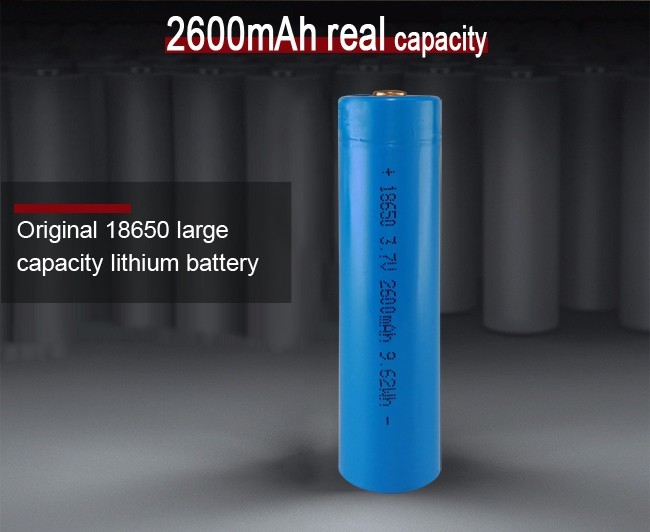 Portable Waterproof Torch Light , IP65 USB Charging Flashlight With 18650 Battery