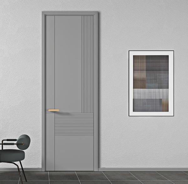 Quality Fire Retardant WPC Door For Gym And Office Building With Customized Special Function for sale