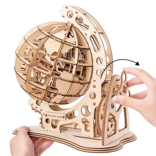 Quality 3D Perpetual Wooden Block Puzzle Toys Wooden Mechanical Model for sale