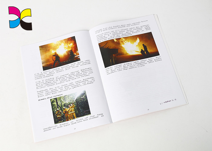 Professional Write And Wipe Book Printing Catalog With Sewing Binding , Spiral Binding