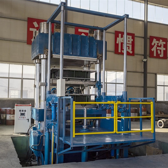 2.2 kW Power Oil Heating Rubber Mat Vulcanizing Machine Hydraulic Press for Rubber Vulcanization
