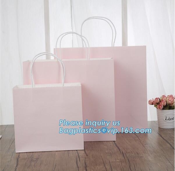 Luxury Paper Gift Carrier Shopping Bag Party Bag with Handles,printed paper carrier bag for apparel shopping bag, bageas