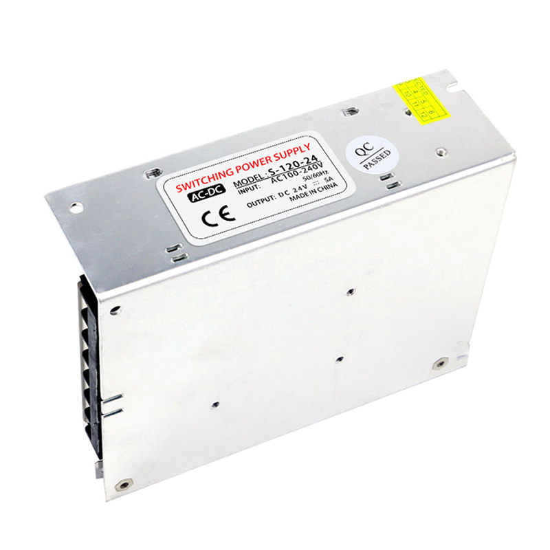 150W Aluminum Power Supply Switching 24V 5A With CE Certification