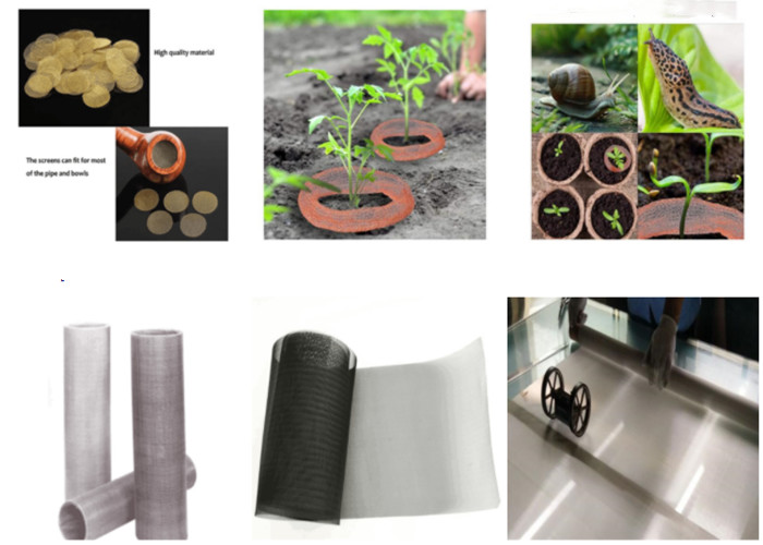 20'' 0.18mm Diameter Knitted Wire Mesh Protecting Small Tree Roots