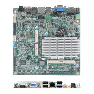 OEM Fanless Mini Itx Motherboard , Desktop Computer Motherboard With A DDR3 Ram