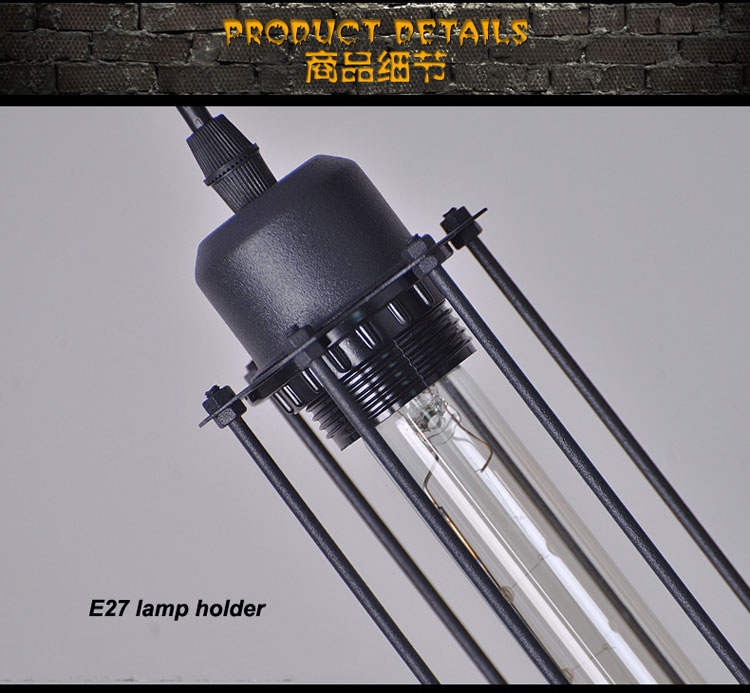 Loft American Chandelier Retro Attic Industrial Decoration Lighting Restaurant Steam lamp(WH-VP-203)