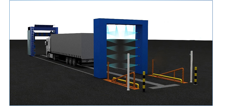 Portal Foam Bus Or Truck Washing Station 22500x4600x5500mm Certificate ISO14001