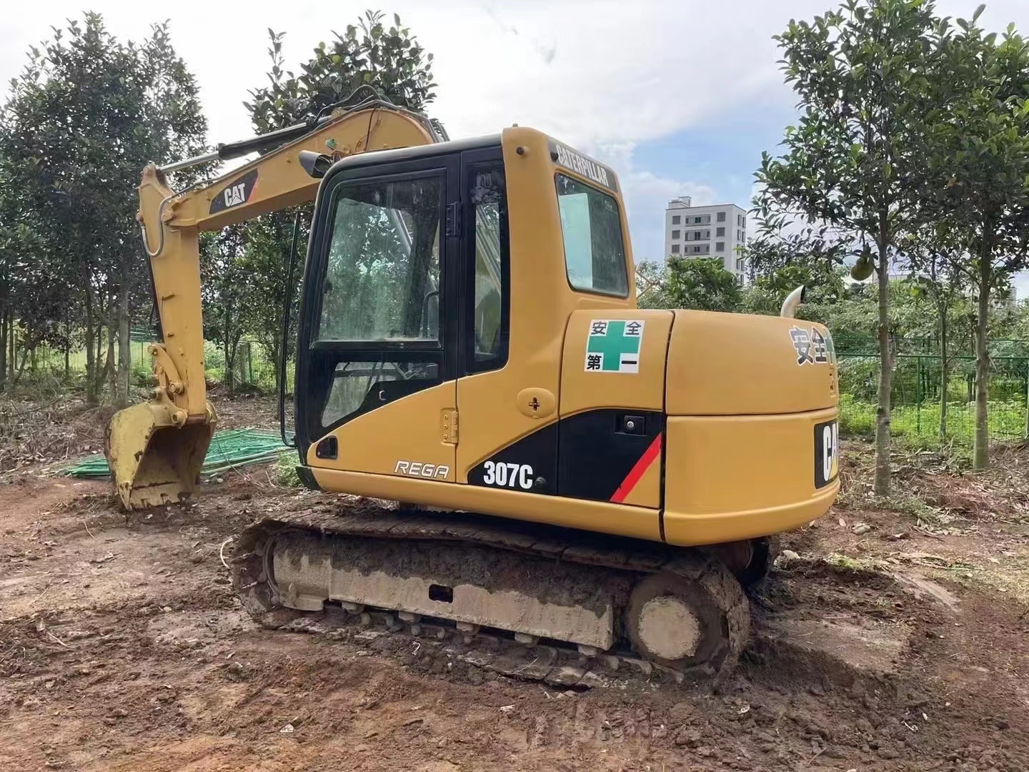 Active CAT307C Excavators in Japan with 41KW Power and Original Hydraulic Cylinder